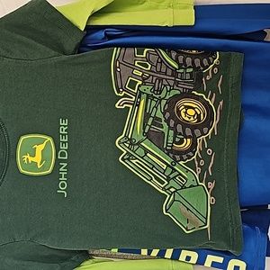 John Deere Green long sleeve tee size 4T 100% cotton